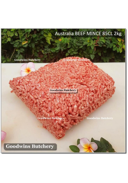 Australia BEEF MINCE 85CL (economy) daging sapi giling frozen 2kg (price/kg)